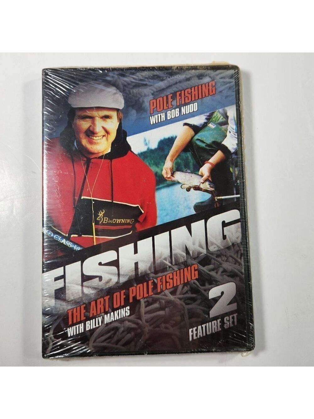 Bob Nudd The Art of Pole Fishing DVD 2 Set with Billy Marks New Sealed 2006